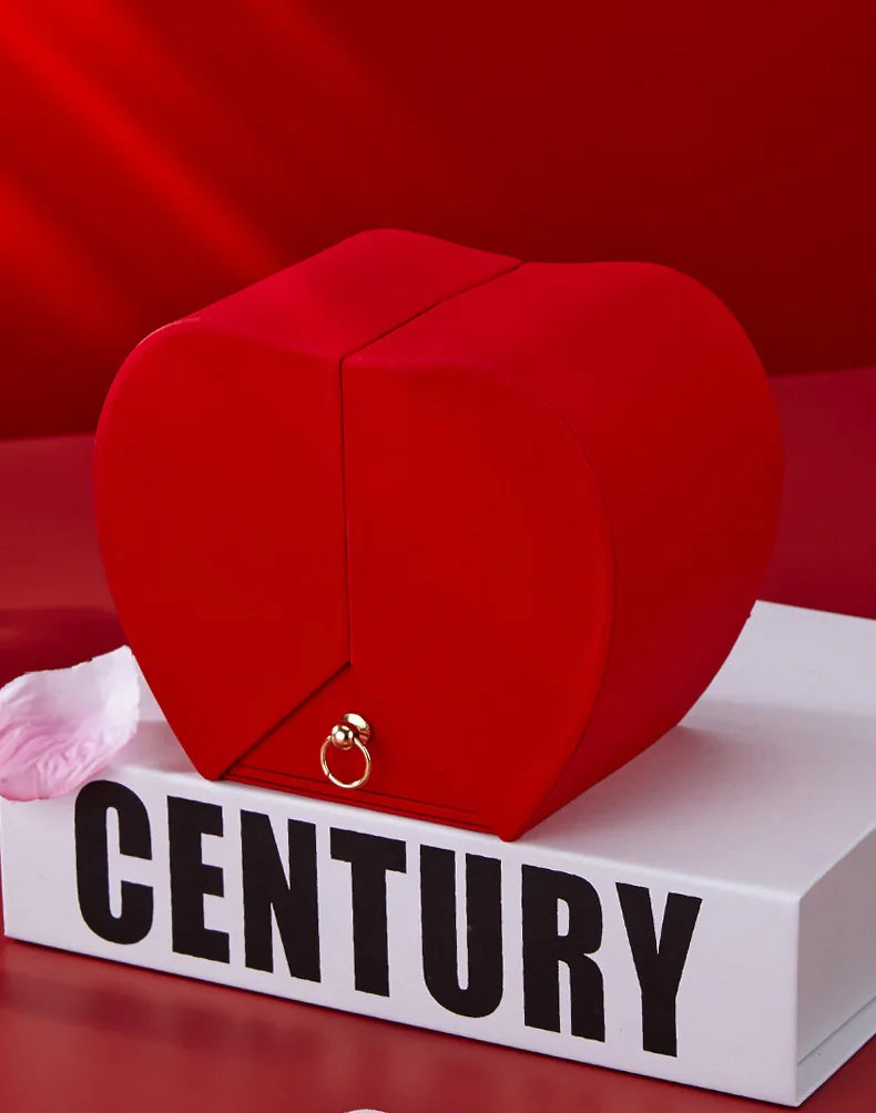 Caixa decorativa com/sem jóia. Um presente ideal para o amor.