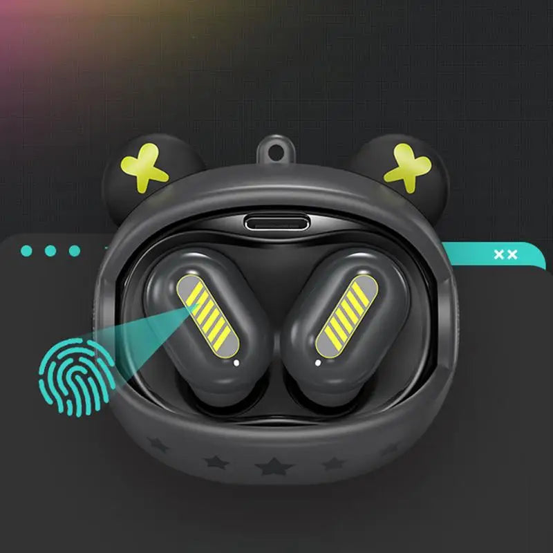 ONIKUMA Fones de ouvido de baixa latência com cancelamento de ruído