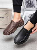 Sapato Masculino Slip-On em EVA com Estilo Vintage