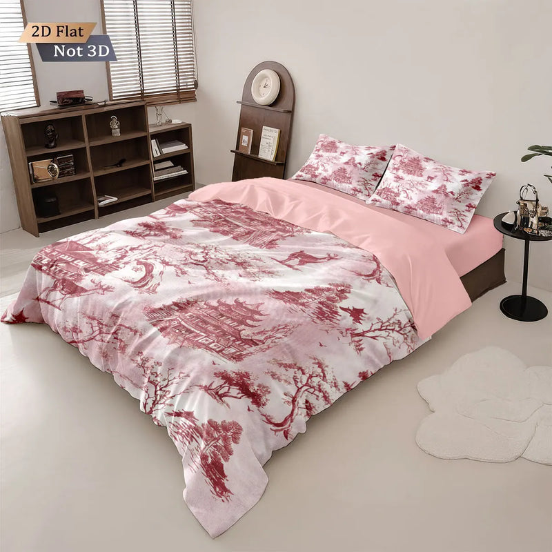 Edredom estampada 03 pçs