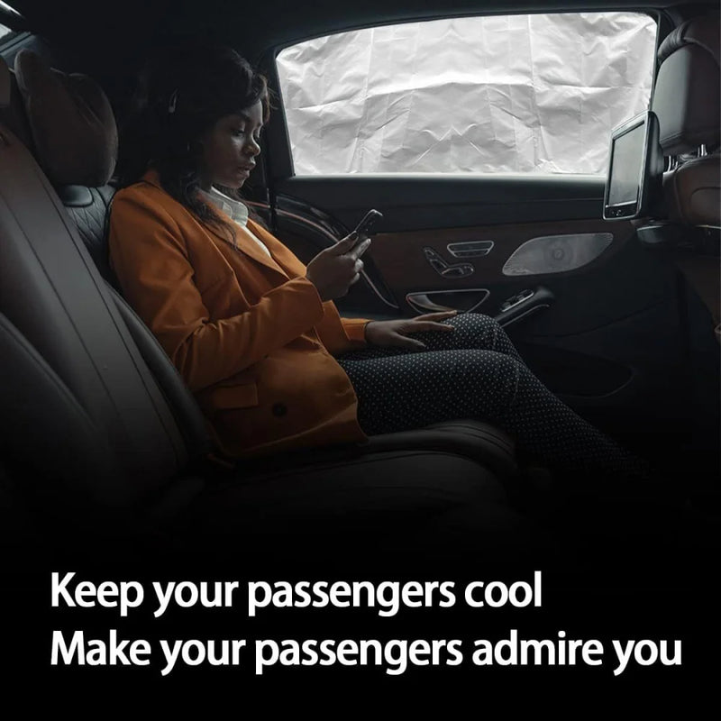 Cortina Magnética Dupla Face para Janela de Carros, reduz o calor e garante a privacidade privacidade.