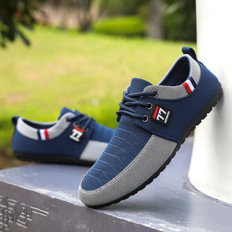 Sapatênis masculino KOZOK ,de material respirável casual