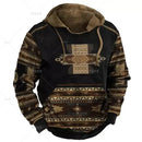 COLEÇÃO RAIZ URBANA. Moletom com capuz, estilo casual indiano.