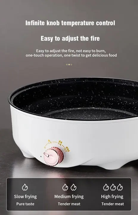 Frigideira elétrica 220V antiaderente Cook Master