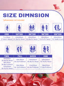 Lençol de cama floral 1pç (sem fronha)