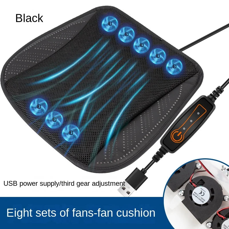 Assento respirável. Almofada c/ sistema de dissipação de calor.