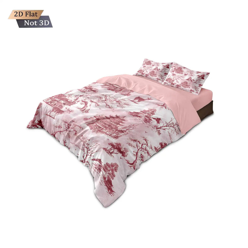 Edredom estampada 03 pçs