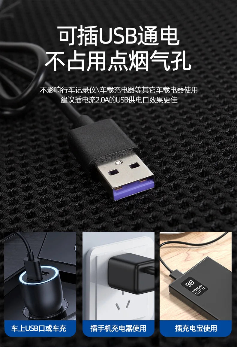 Assento respirável. Almofada c/ sistema de dissipação de calor.