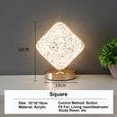 Luminária 3D Touch Control Night Light — Presente Perfeito para o Dia dos Namorados