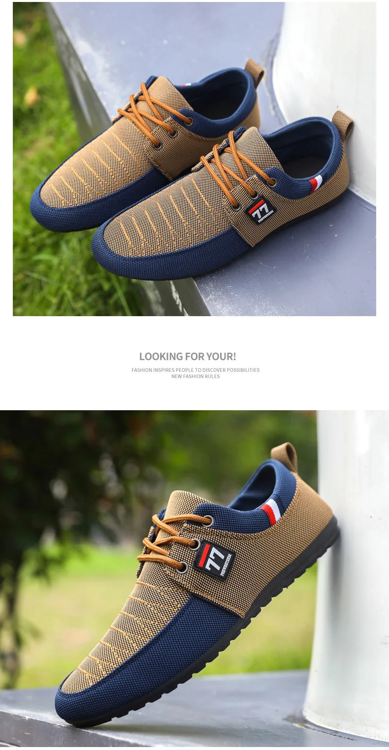 Sapatênis masculino KOZOK ,de material respirável casual