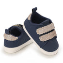 Tênis esportivo casual feminino para bebê, primavera e outono, sola macia, antiderrapante, para caminhada em ambientes internos e externos, calçado para os primeiros passos.