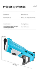 Pistola d'água de alta pressão. muito mais diversão durante o verão