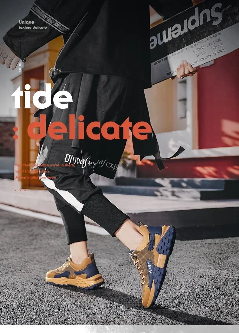 Tênis Masculino casual esportivo Design Ergonômico