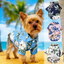 Roupa pet estilo havaiano