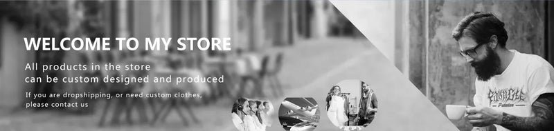 Camisa estampada casual masculina