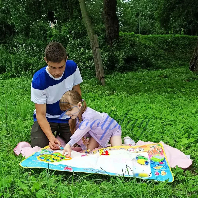 Tapete mágico. Onde a criança aprende brincando.