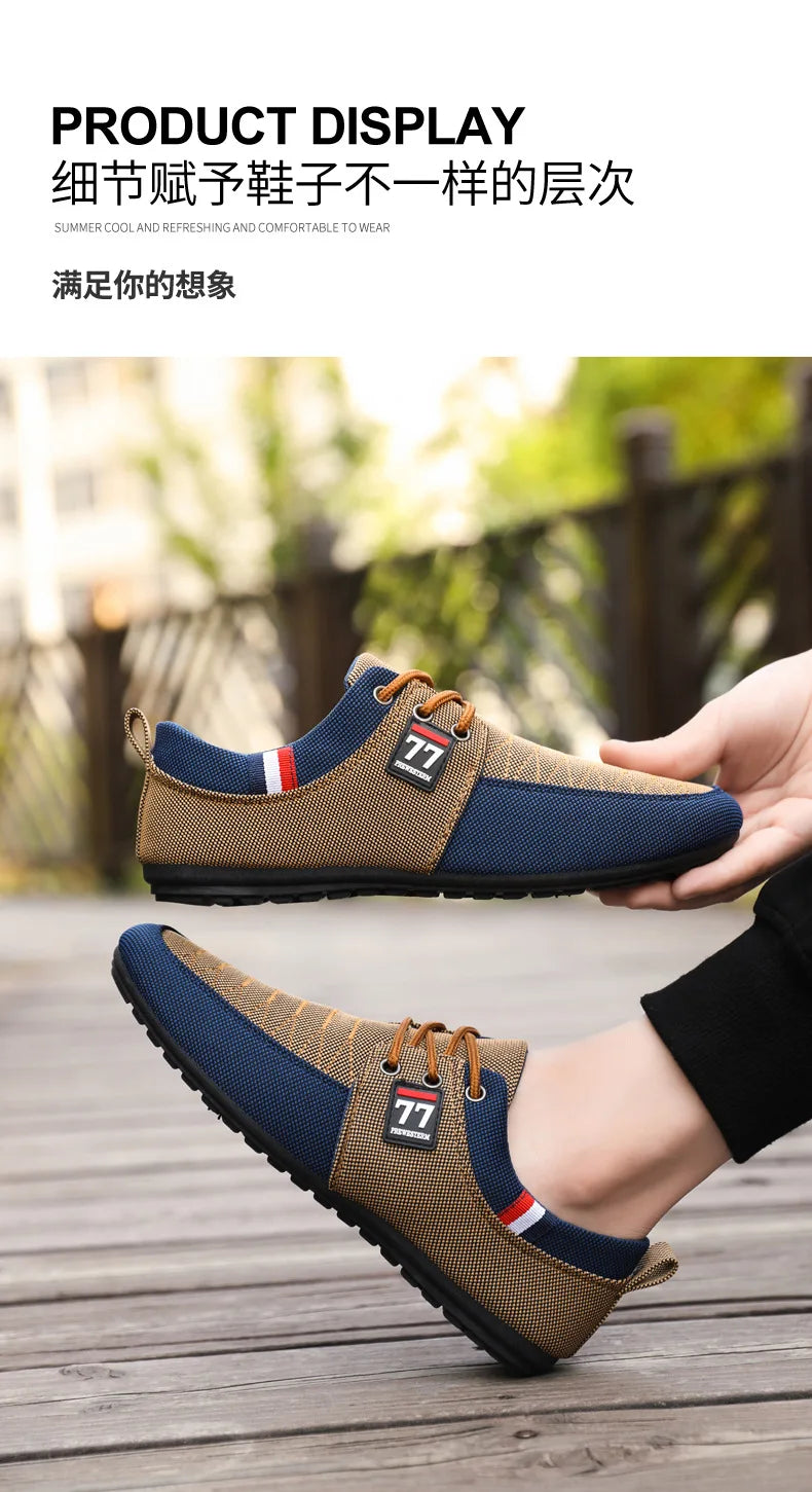 Sapatênis masculino KOZOK ,de material respirável casual