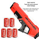 Pistola d'água de alta pressão. muito mais diversão durante o verão