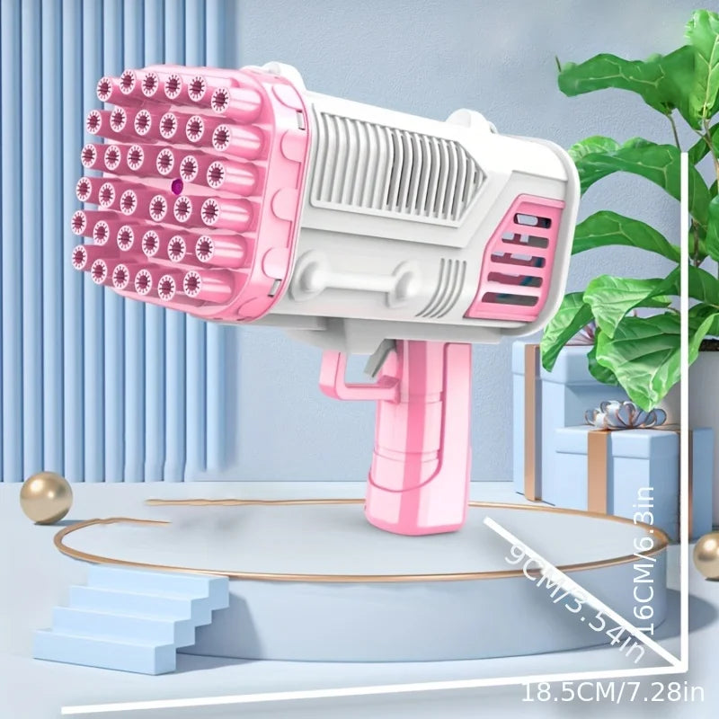 Bazuka  Rocket Lança Bolhas De Sabão