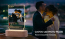 Luminária 3D personalizada com foto e texto - Ideal para namorados