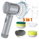 Escova de limpeza 5 em 1 sem fio Scrubber