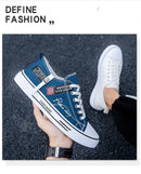 Casual Shoes Men Tennis Shoes Outdoor Sneakers Comfortable Low-Top Men's Canvas Shoes Breathable Men Zapatillas De Deporte