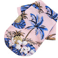 Roupa pet estilo havaiano