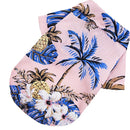 Roupa pet estilo havaiano