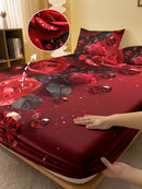 Lençol estampado Red Rose 1 pç (fronha não inclusa)