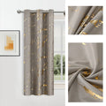 100% Blackout Curtains Luxury Marble Curtain