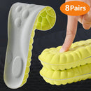 Palmilha de látex super macia. Conforto para seus pés 1/2/4 e 8 pares