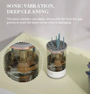 3 em 1 limpador de escova de maquiagem elétrico