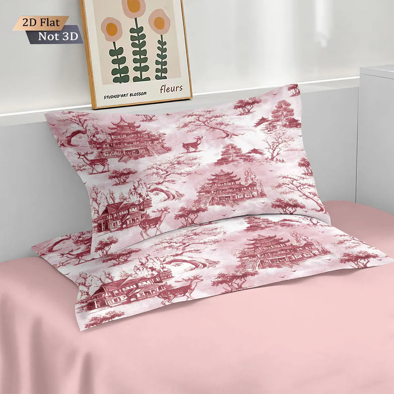 Edredom estampada 03 pçs