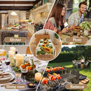 Toalha de mesa retangular estampada