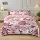 Edredom estampada 03 pçs