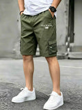 Bermudas cargo estampadas