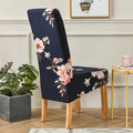 Capa de cadeira estampada floral strecht