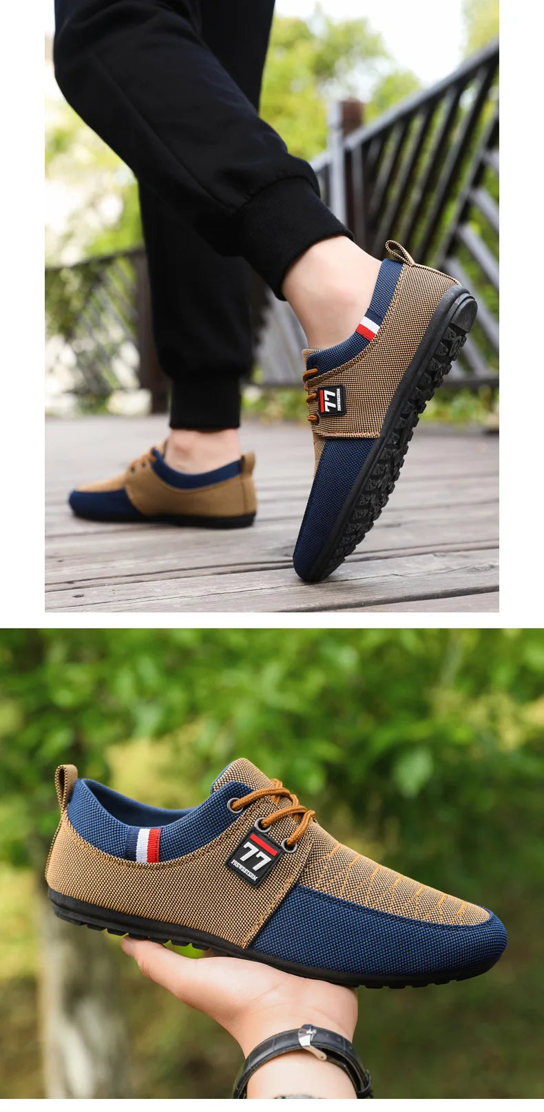 Sapatênis masculino KOZOK ,de material respirável casual