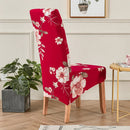 Capa de cadeira estampada floral strecht