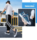 Casual Shoes Men Tennis Shoes Outdoor Sneakers Comfortable Low-Top Men's Canvas Shoes Breathable Men Zapatillas De Deporte
