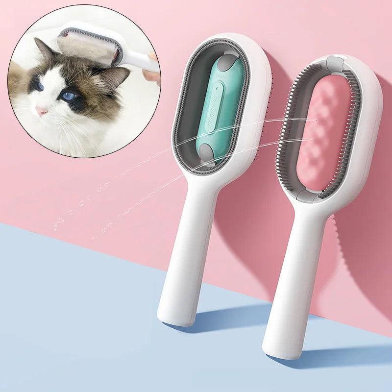 PetBrush Escova multifuncional para pets 3 em 1