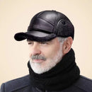 Boné Masculino de Inverno Forrado com Protetor de Orelhas