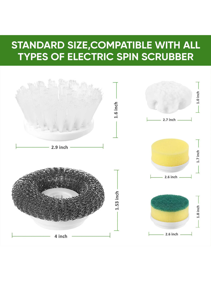 Escova de limpeza 5 em 1 sem fio Scrubber