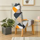 Capa de cadeira estampada floral strecht