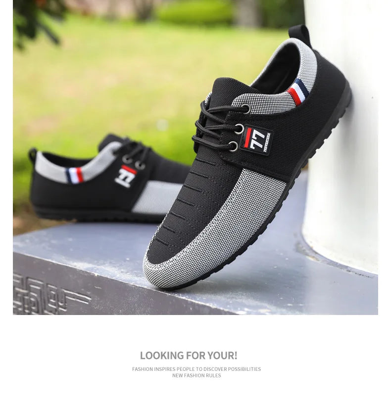 Sapatênis masculino KOZOK ,de material respirável casual