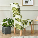 Capa de cadeira estampada floral strecht