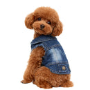 Jaqueta jeans para pet Spring Fashion
