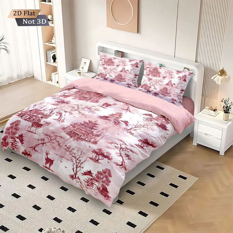 Edredom estampada 03 pçs