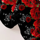 Lençol de cama Black Rose 1 pç fronha não incluida