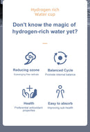 Garrafa geradora de água de hidrogênio portátil. 450 ML